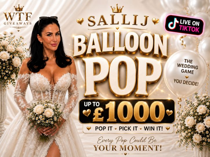 Salli-J's Balloon Pop WEDDING