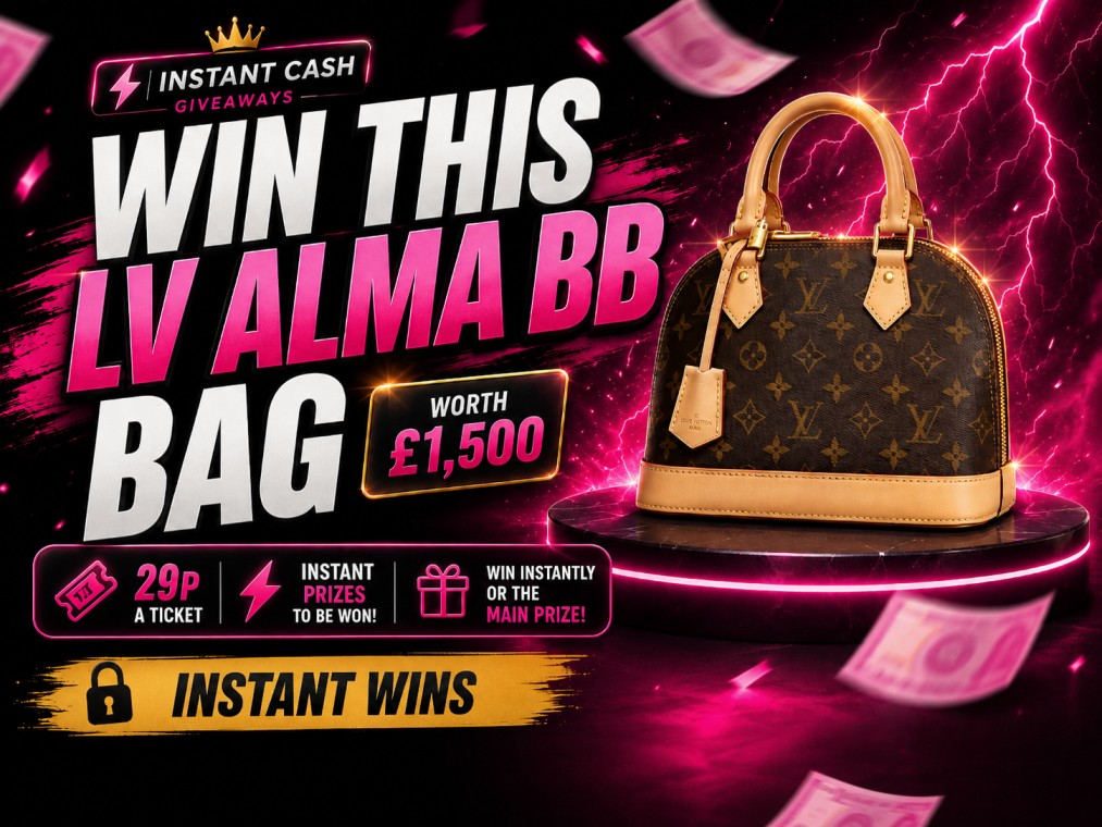 LIZZY GIVING AWAY A LV ALMA BB BAG! WORTH £1,500