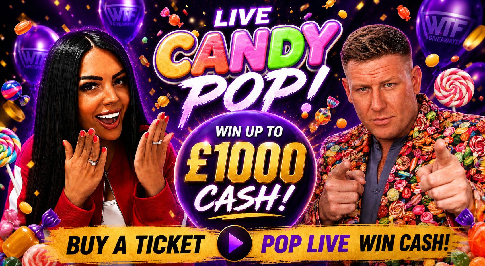 Ross P Candy Pop up to £1000!!