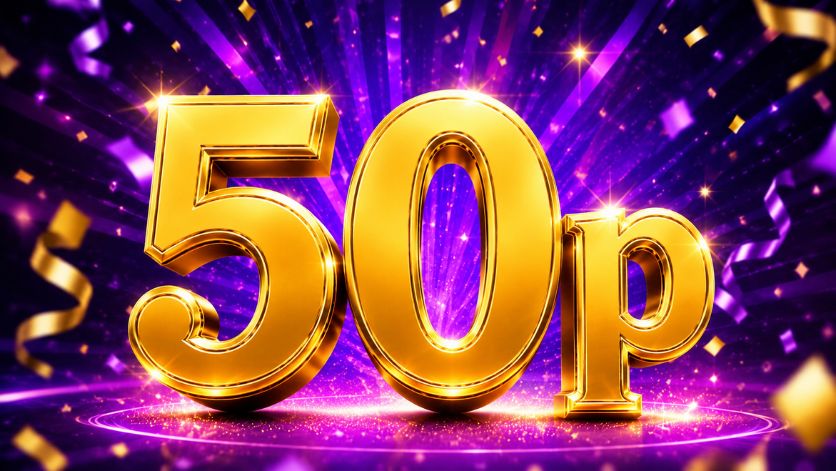 50p Site Credit
